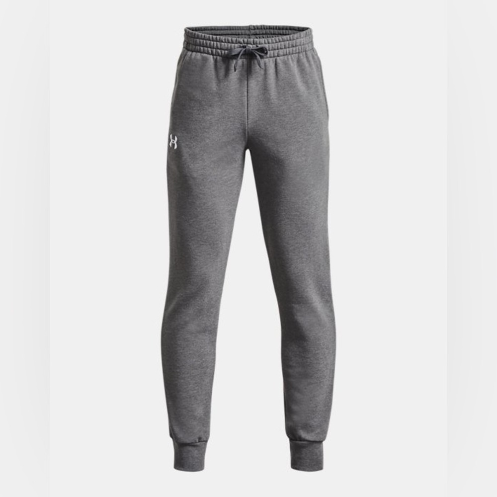 Mens UA Rival Fleece Joggers (worn)